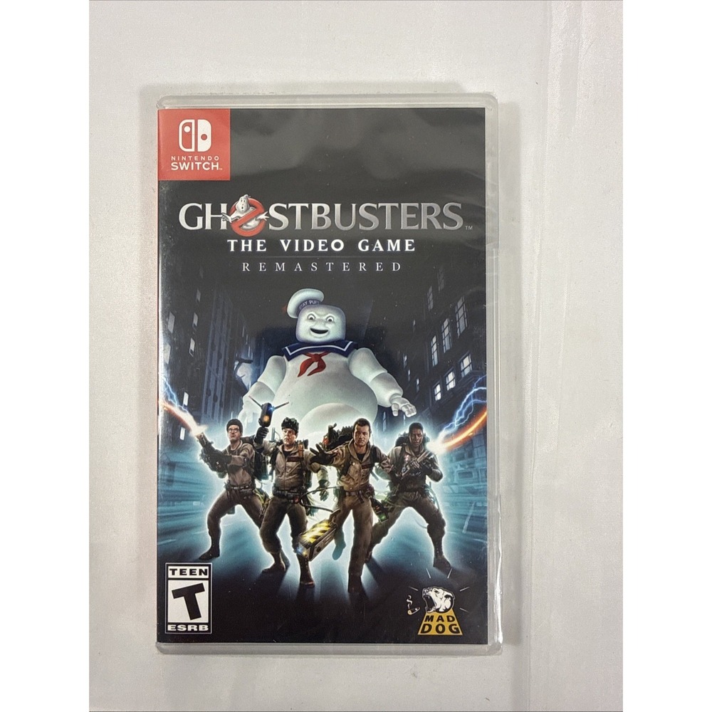 GHOSTBUSTERS THE VIDEO GAME REMASTERED NINTENDO SWITCH BRAND NEW FACTORY SEALED